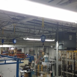 Eaton Corp. CNC Machine Overhead Fall Protection 1