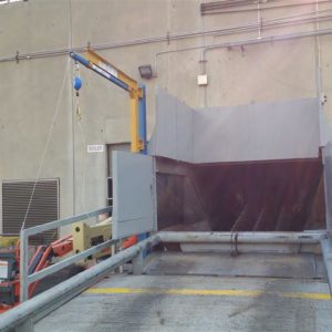Food Processing Swing Arm Tether Track 1